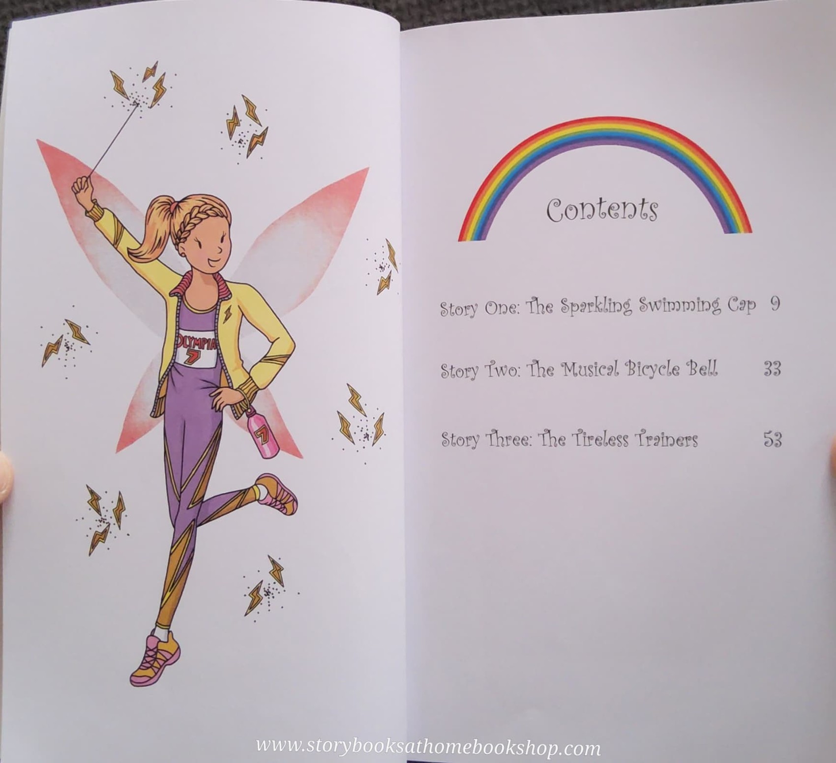 หนังสือนิทานปกอ่อน** 🍅🍅EARLY READER: RAINBOW MAGIC Olypia the Games Fairy