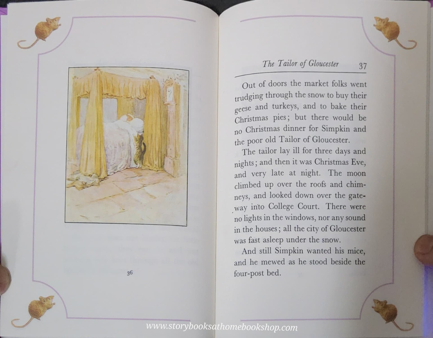 หนังสือนิทานปกแข็ง** 🍅🍓THE TALLOR OF GLOUCESTER BY BEATRIX POTTER
