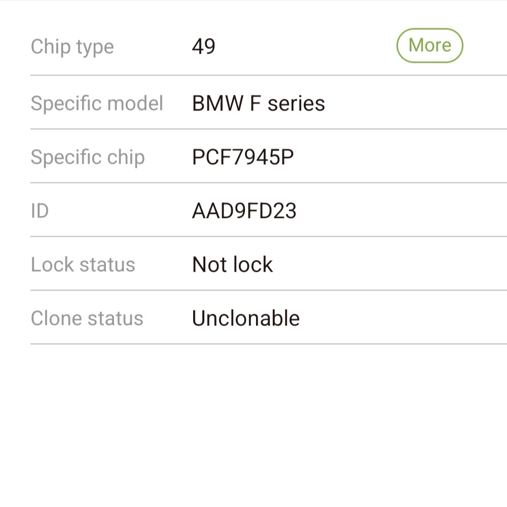 รีโมต BMW CAS4,CAS4+,FEM 4 ปุ่ม, ชิป 49 (PCF7945P) 315/434/868 MHz