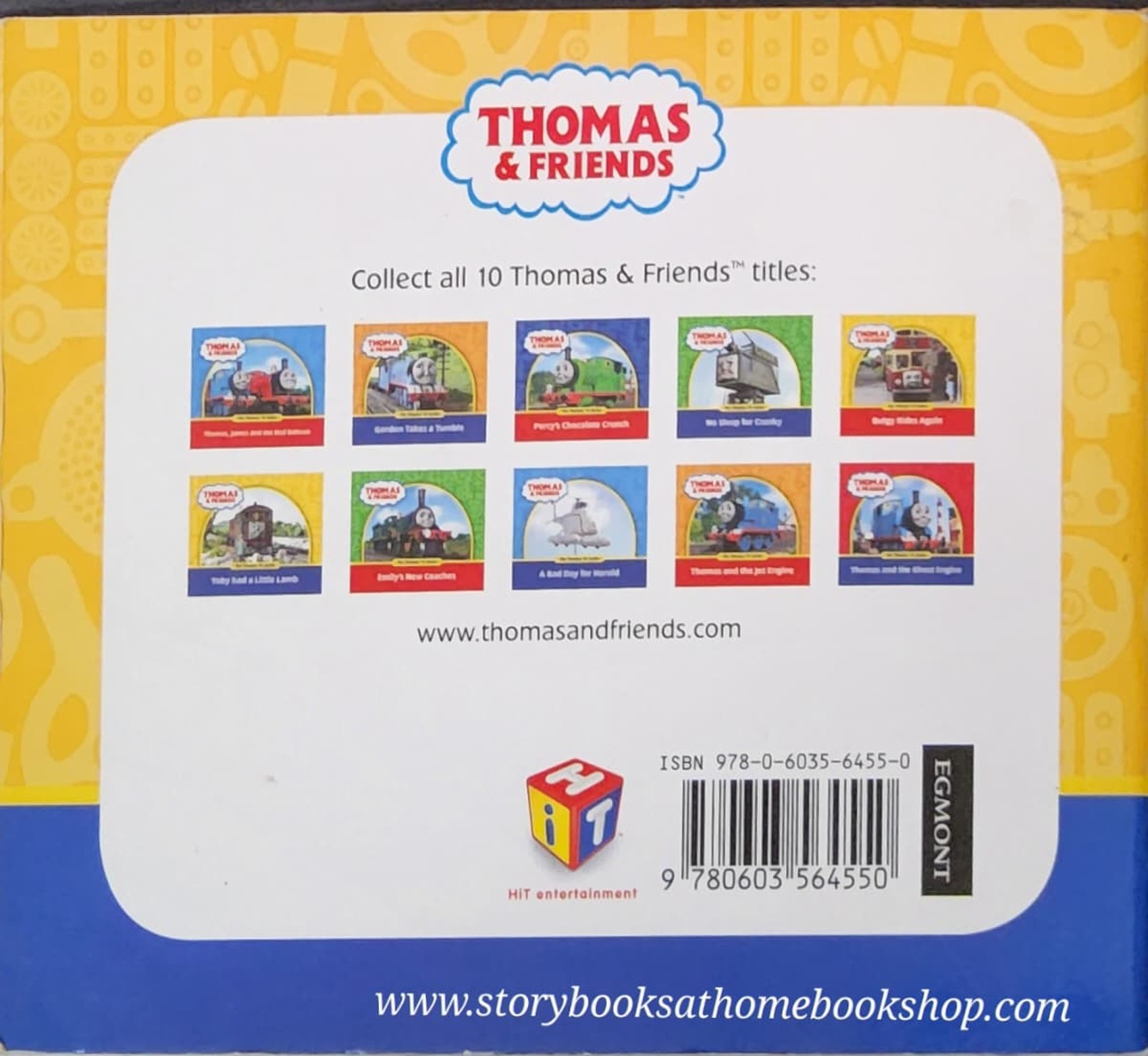 หนังสือนิทานปกอ่อน** 🍅THOMAS&FRIENDS: 2BOOKS A BAD DAY FOR HAROLD+TOBY HAD A LITTLE LAMB