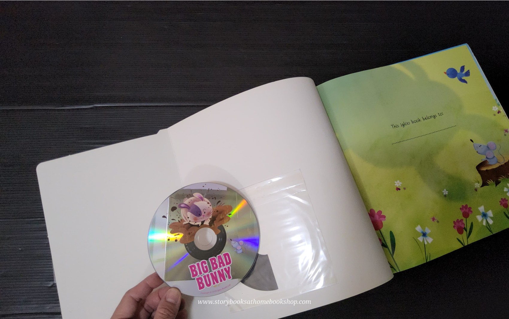 หนังสือนิทานปกอ่อน** 🍅🍅BIG BAD BUNNY WITH CD