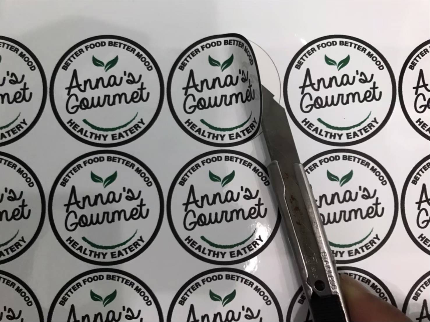 #งานสติ๊กเกอร์ฉลากสินค้า