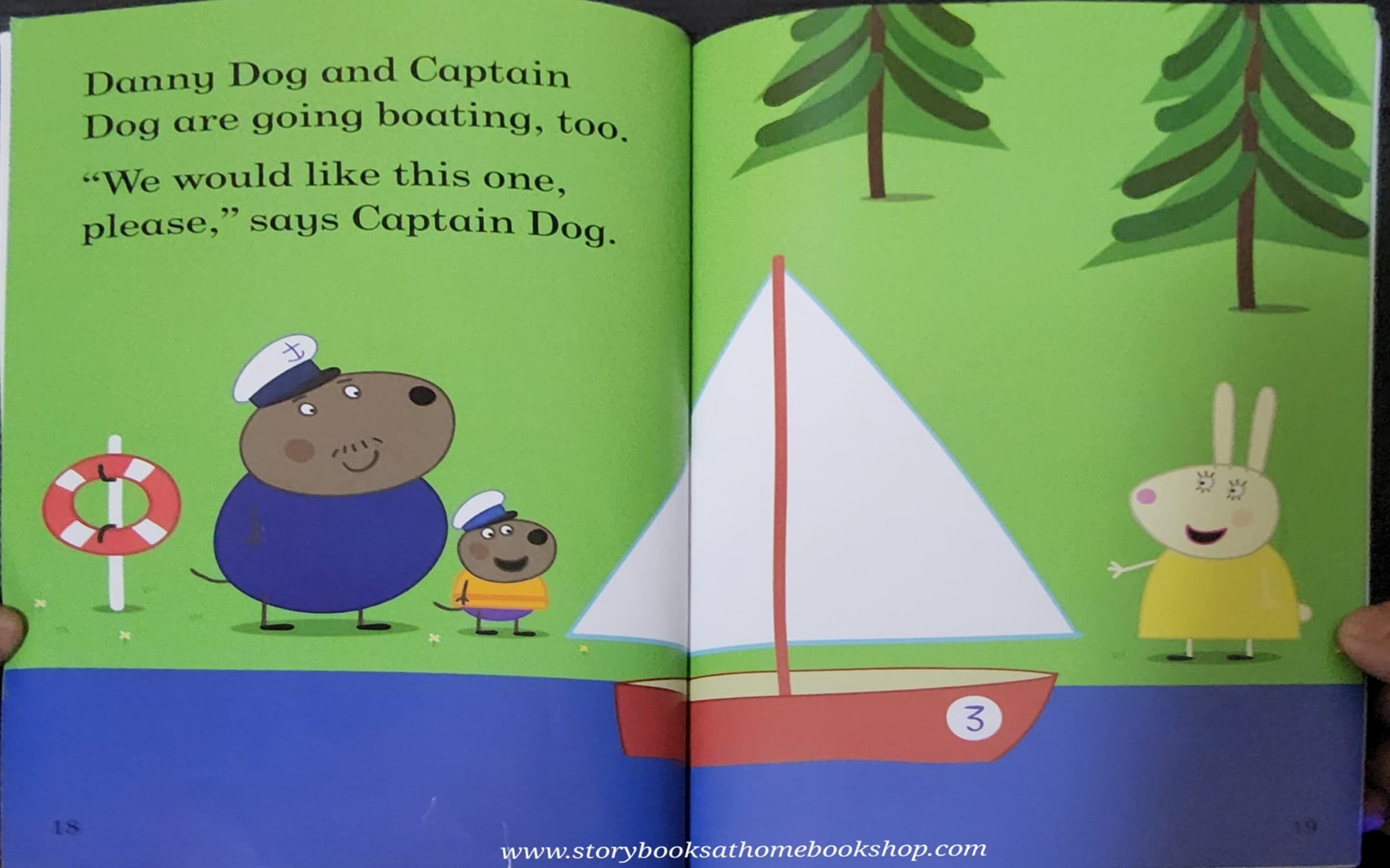 หนังสือนิทานปกอ่อน ** 🍅🍓 READ IT YOURSELF LEVEL 1:PEPPA PIG GOING BOATING