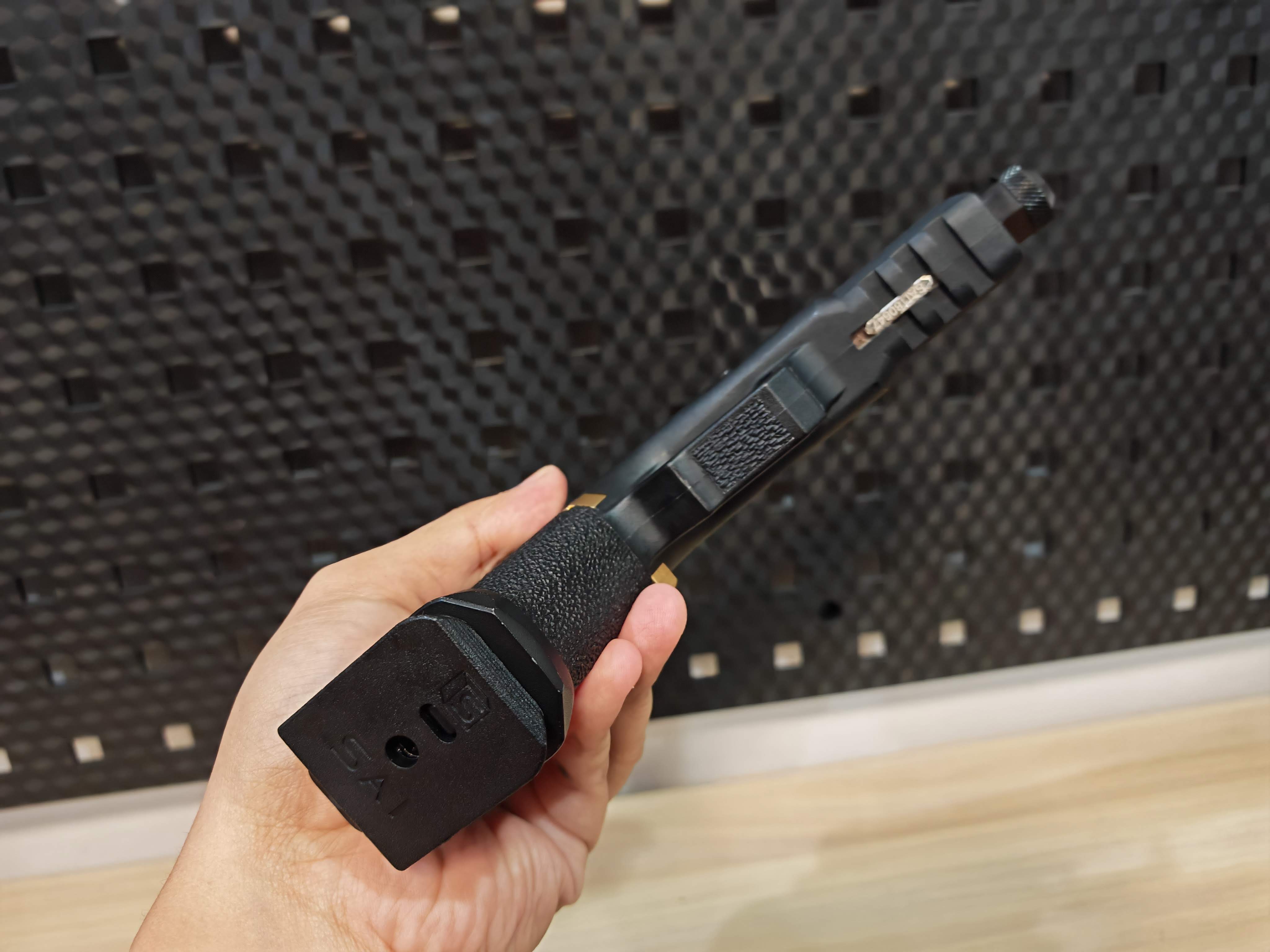 EMG SAI BLU Glock19 G19 COMPACT GBB BB Gun บีบีกัน แบบแก๊ส ปืนอัดลม มือสอง Airsoft Gun