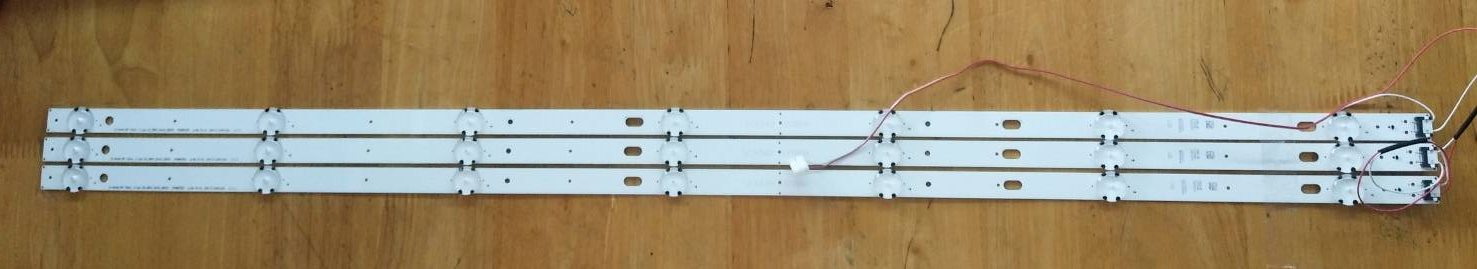 หลอดแบล็คไลท์ LG อะไหลแท้/มือสองพร้อมใช้งาน รุ่น43UJ630T*43UJ652T*43UU660H*43UK6300PTE*43UK6320PTE(หลอดรุ่นนี้มีหลายเวอร์ชั่นมาก ต้องใช้กับเวอร์ชั่นที่หลอดเหมือนกันเท่านั้น)