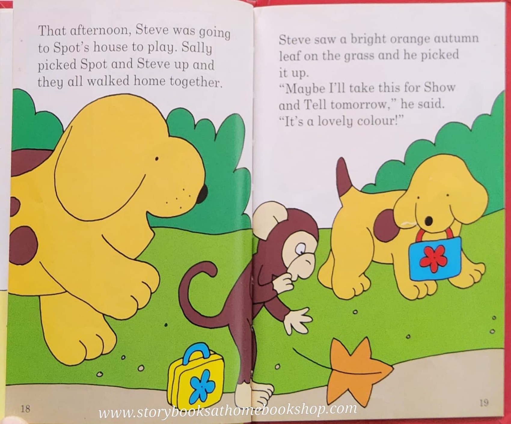 หนังสือนิทานปกแข็ง** 🍓🍓SPOT'S SHOW AND TELL BY ERIC HILL