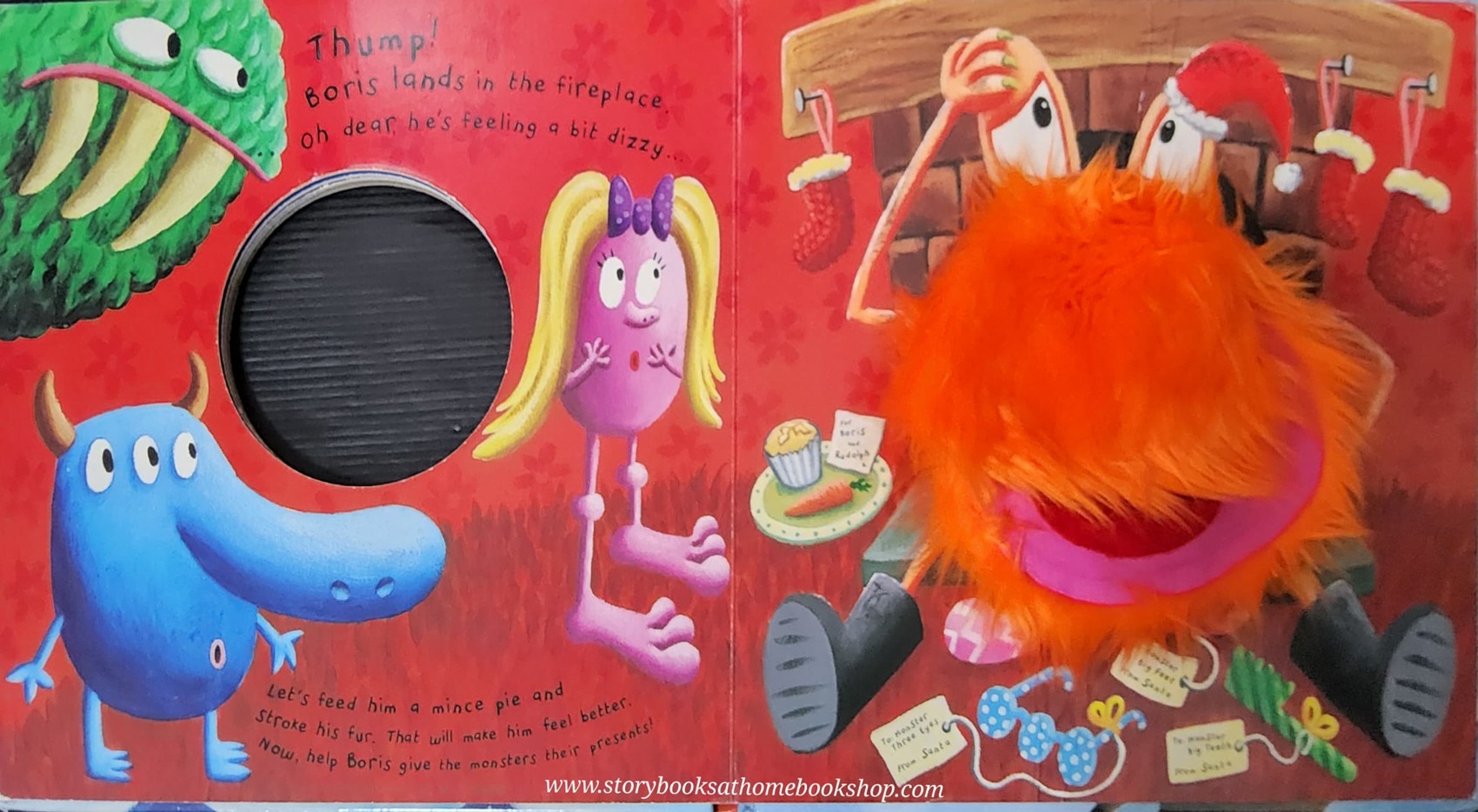 PUPPET BOOK 🍅🍅HAPPY CHRISTMAS BORIS! BY SAM LLOYD