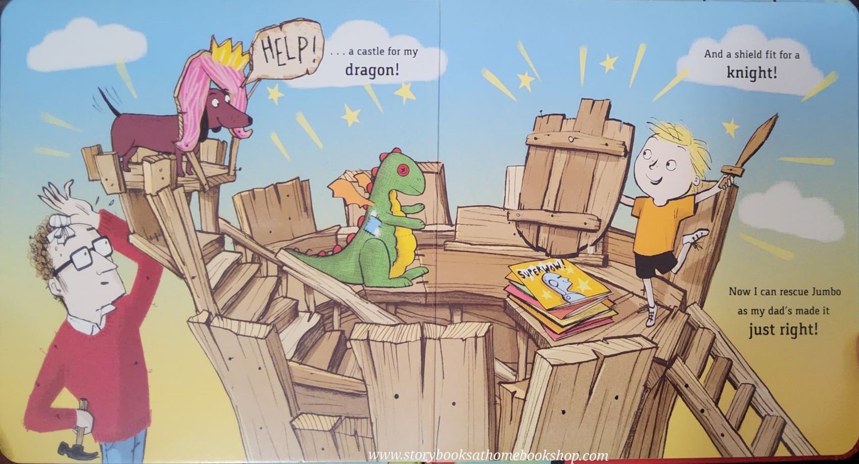 BOARD BOOK** ð
SUPERHERO DAD BY JOE BERGER