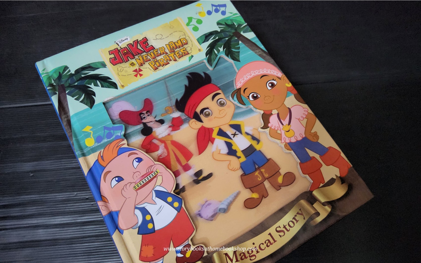 หนังสือนิทานปกแข็ง** 🍅🍅DISNEY JAKE NEVER LAND PIRATES MAGICAL STORY