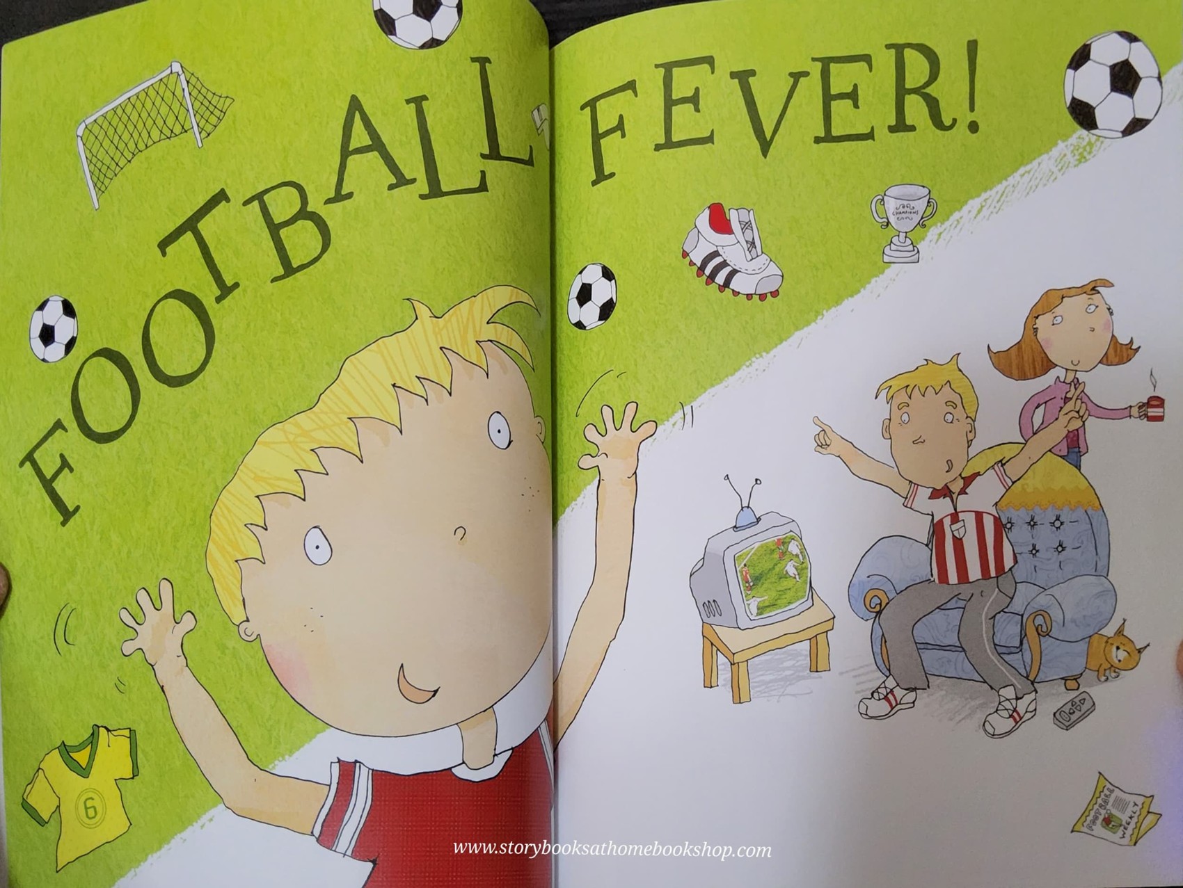 หนังสือนิทานปกอ่อน** 🍅🍓FOOTBALL FEVER BY ALAN DURANT