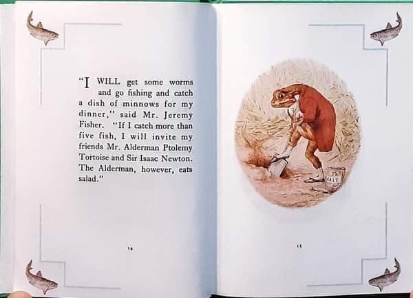 หนังสือนิทานปกแข็ง** 🍅🍓THE TALE OF MR.JEREMY FISHER BY BEATRIX POTTER