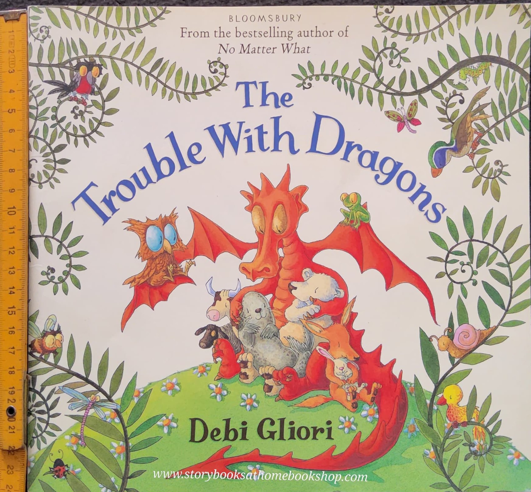 หนังสือนิทานปกอ่อน** 🍓🍓THE TROUBLE WITH DRAGONS BY DEBI GLIORI