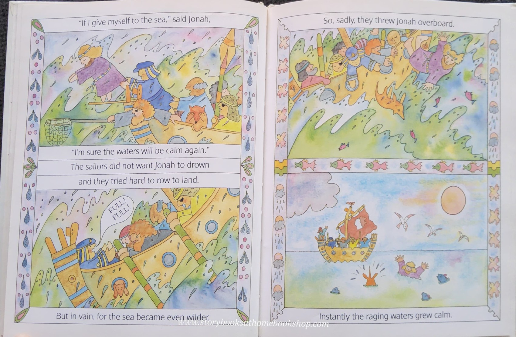 หนังสือนิทานปกแข็ง** 🍅🍓JONAH AND THE WALE BY MARCIA WILLIAMS