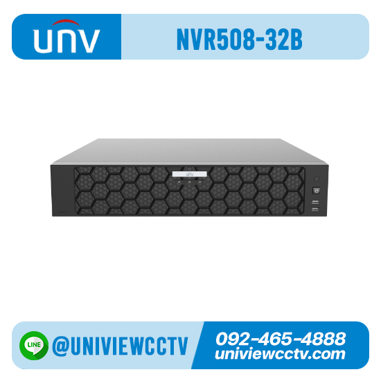 เครื่องบันทึก UNIVIEW รุ่น NVR508-32B จำนวน 32 ช่อง