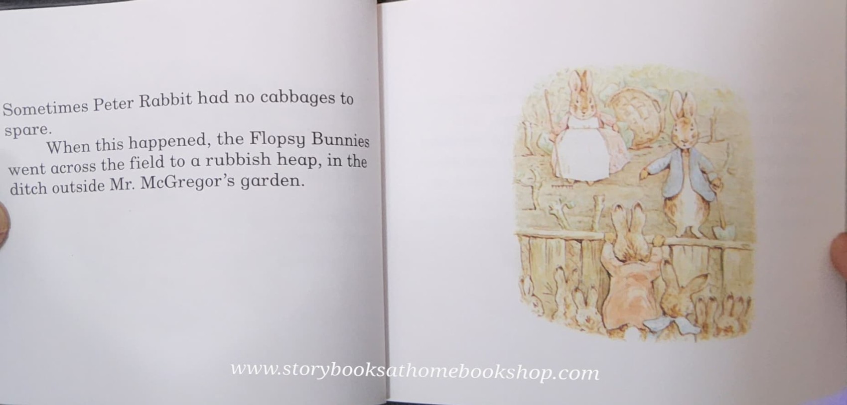 หนังสือนิทานปกอ่อน ** 🍅🍓THE TALE OF THE FLOPSY BUNNIES