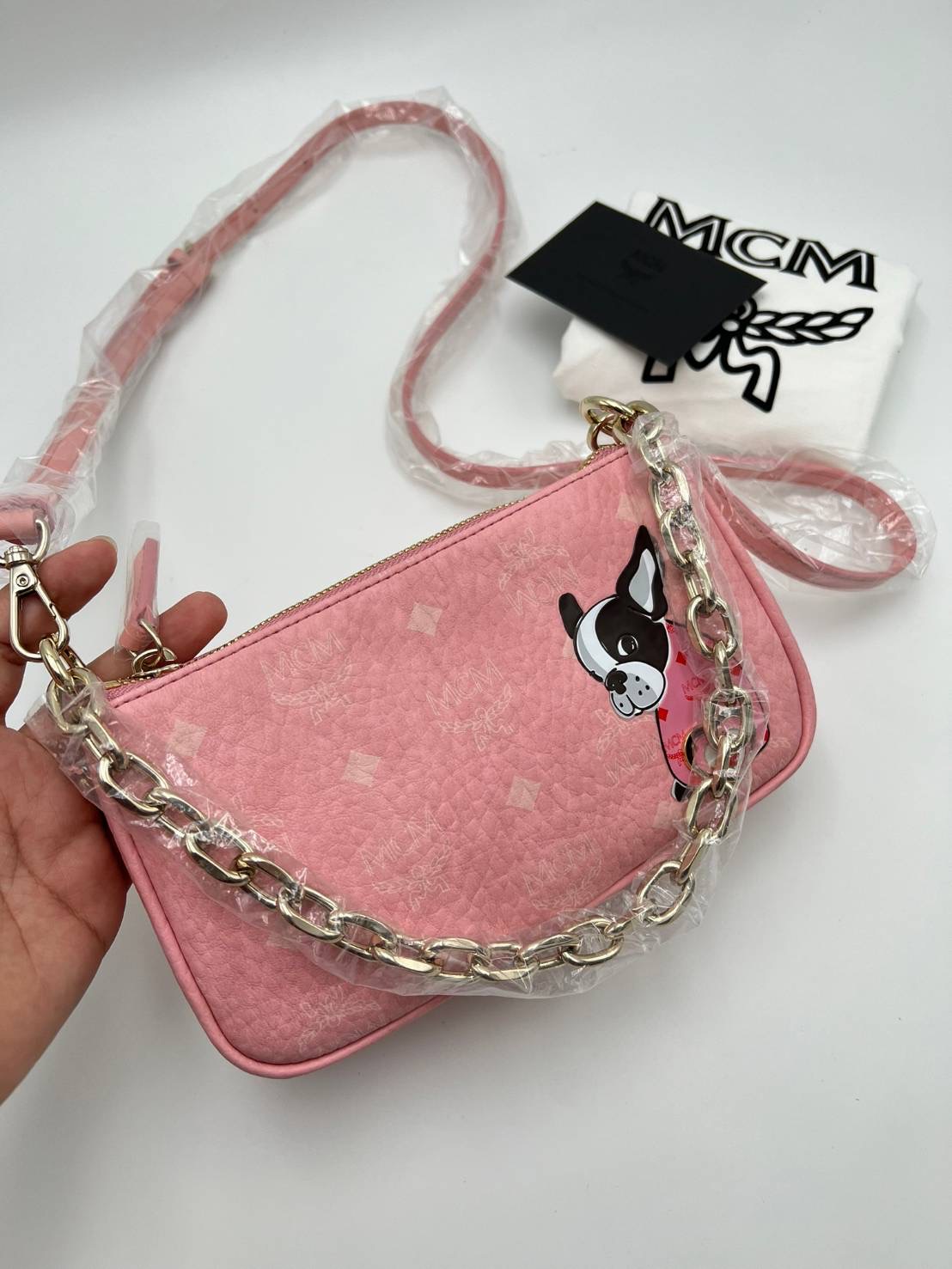 New Mcm shoulder bag