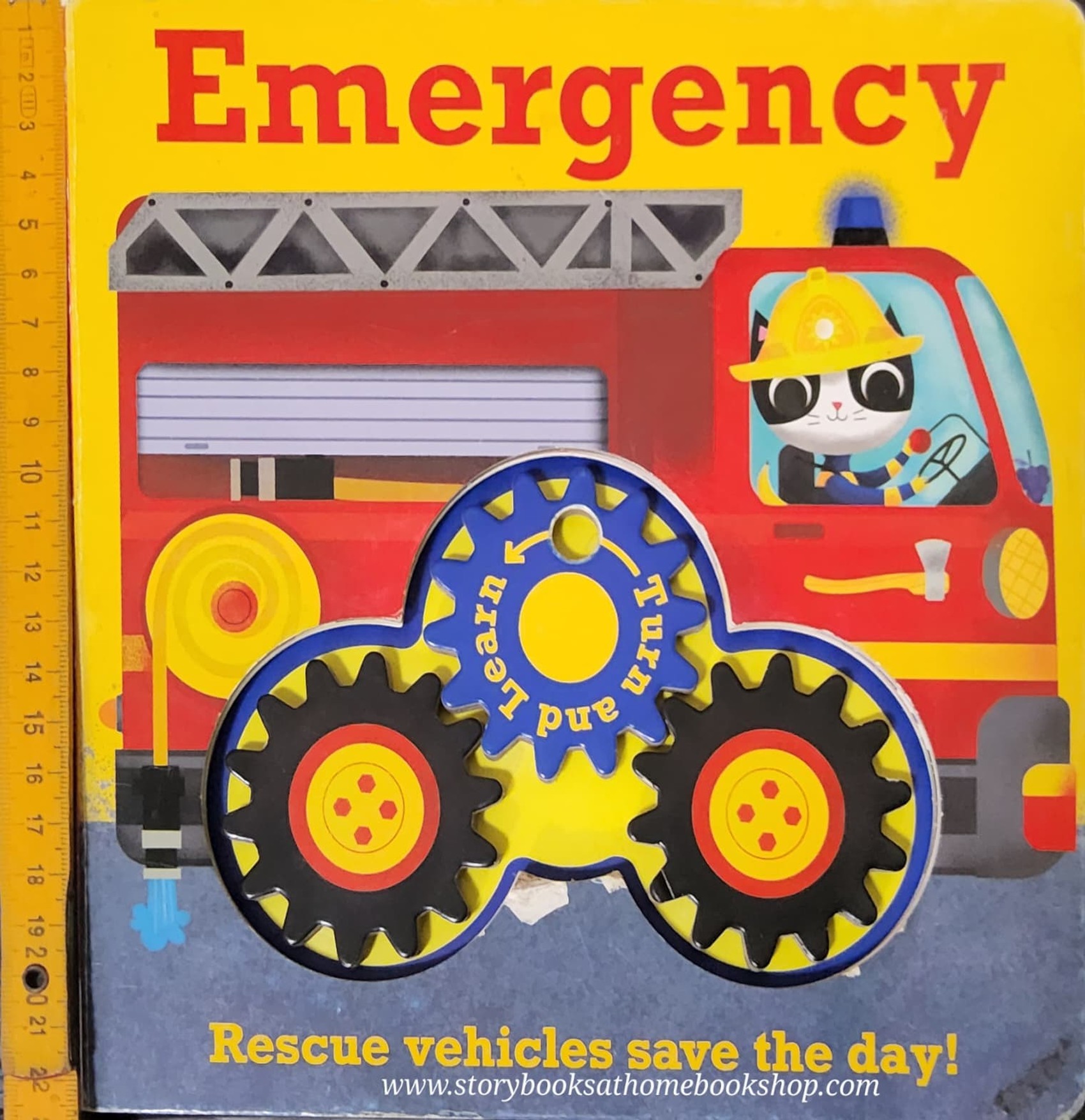 PLAY AND LEARN BOARD BOOK** 🍅🍓EMERGENCY RESCUE VEHICLES SAVE THE DAY!