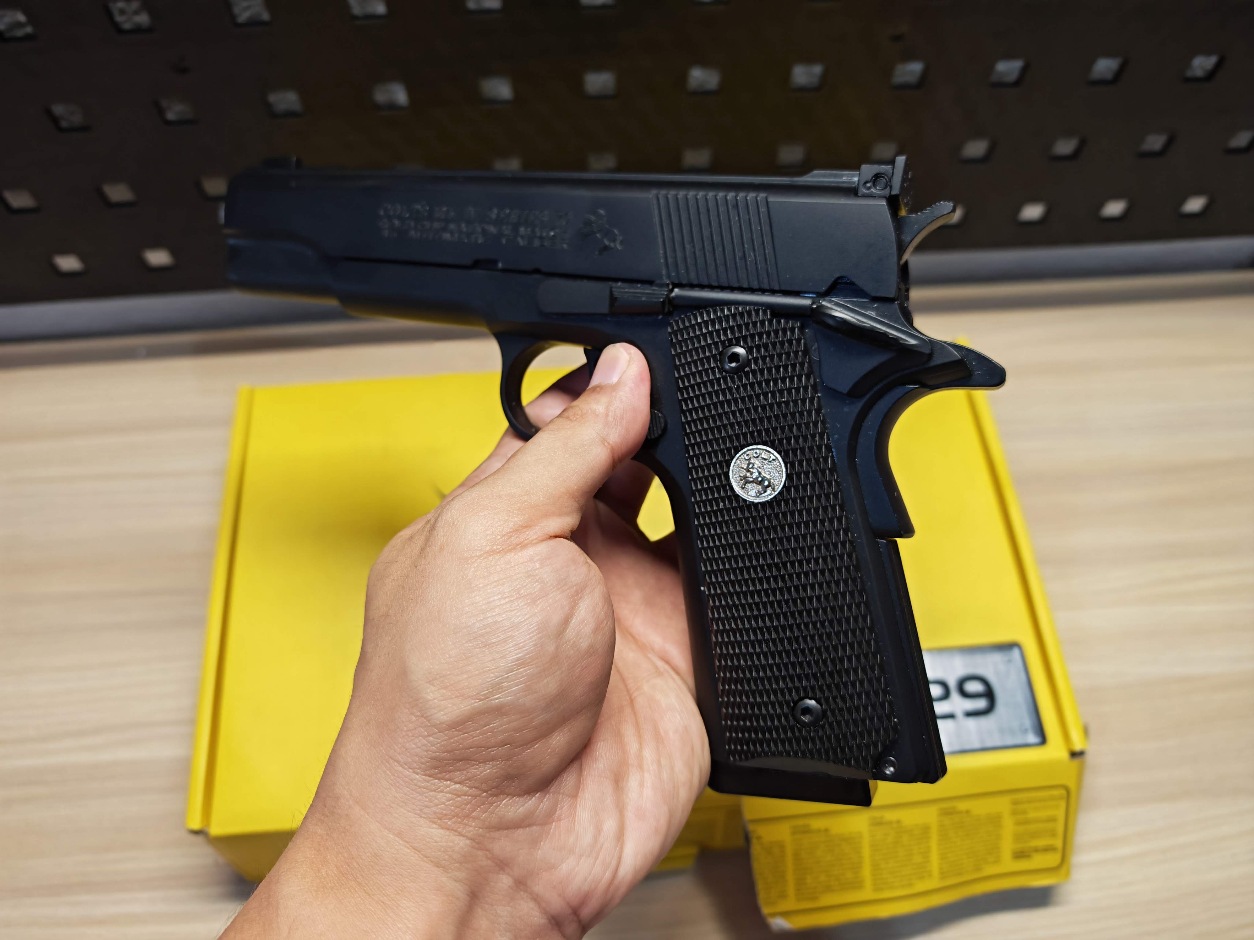 Army Armament R29 M1911 Colt MK IV Series 70 Gold Cup National Match GBB BB Gun บีบีกัน Airsoft Gun ปืนอัดลม ปืนสั้นแก๊ส มือสอง