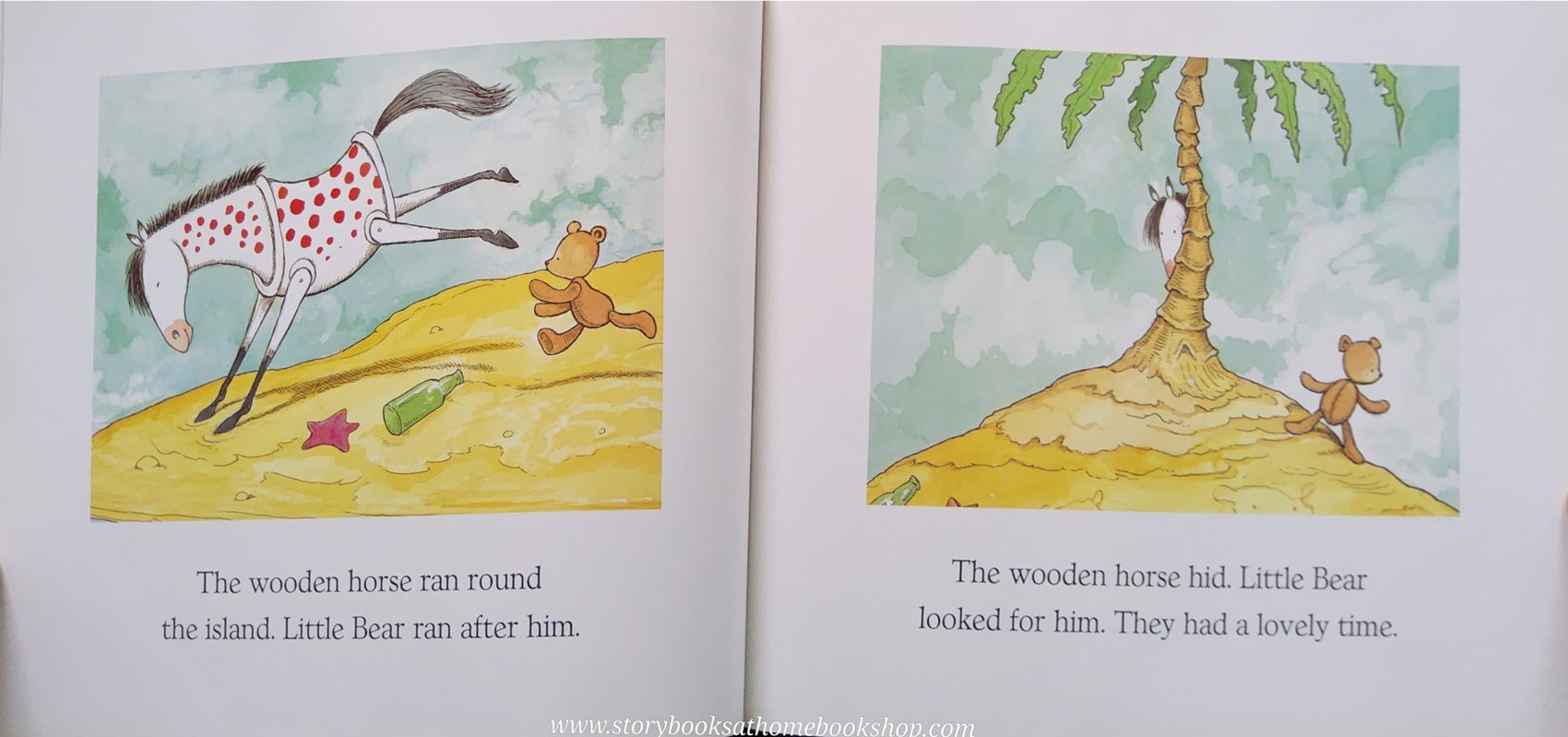 หนังสือนิทานปกอ่อน** 🍅🍓 A FRIEND FOR LITTLE BEAR BY HARRY HORSE