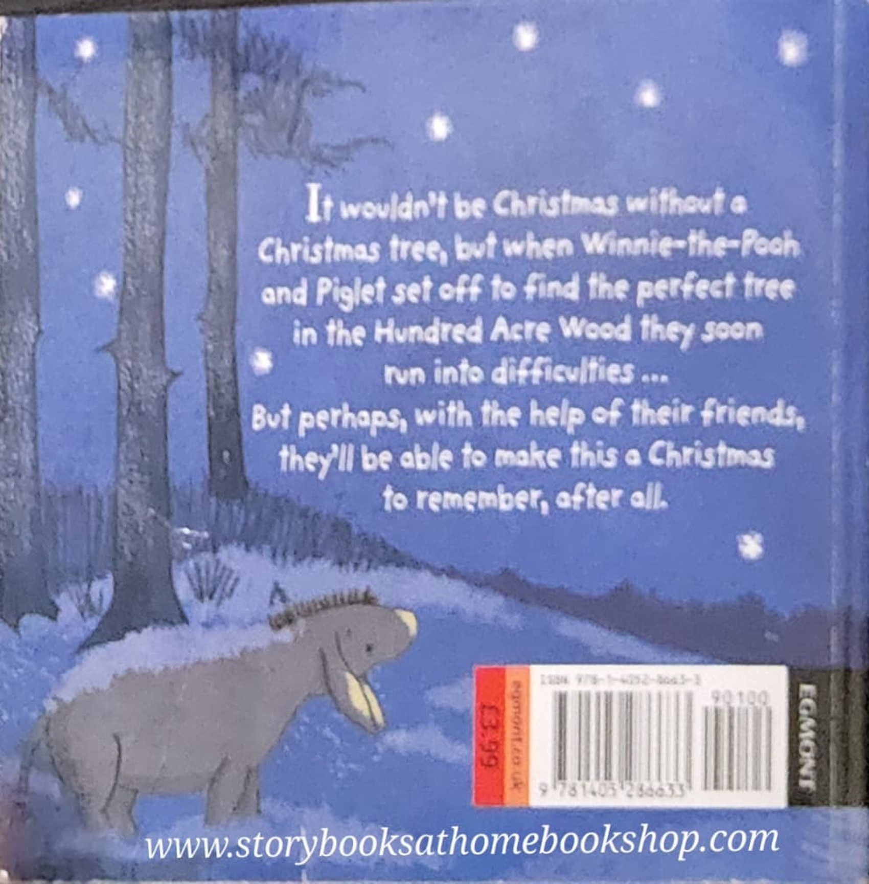 หนังสือนิทานปกอ่อน** 🍅🍓 WINNIE THE POOH A TREE FOR CHRISTMAS