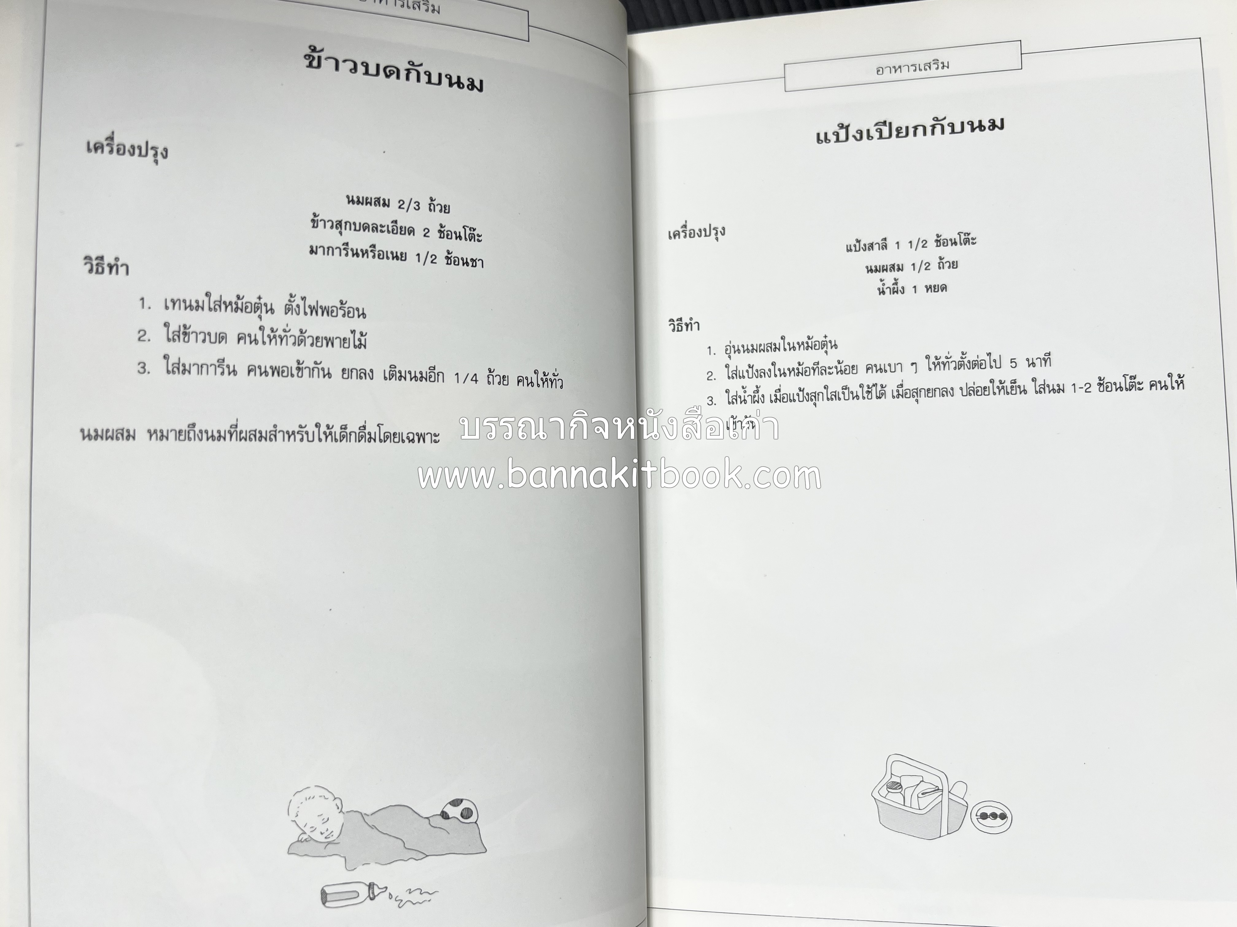 อาหารเด็ก โดย : อาจารย์ศรีสมร คงพันธุ์ (พิมพ์ครั้งแรก).