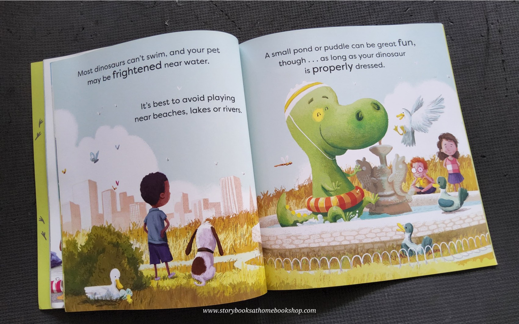 หนังสือนิทานปกอ่อน** 🍅🍓HOW TO LOOK AFTER YOUR DINOSAUR by JASON COCKCROFT