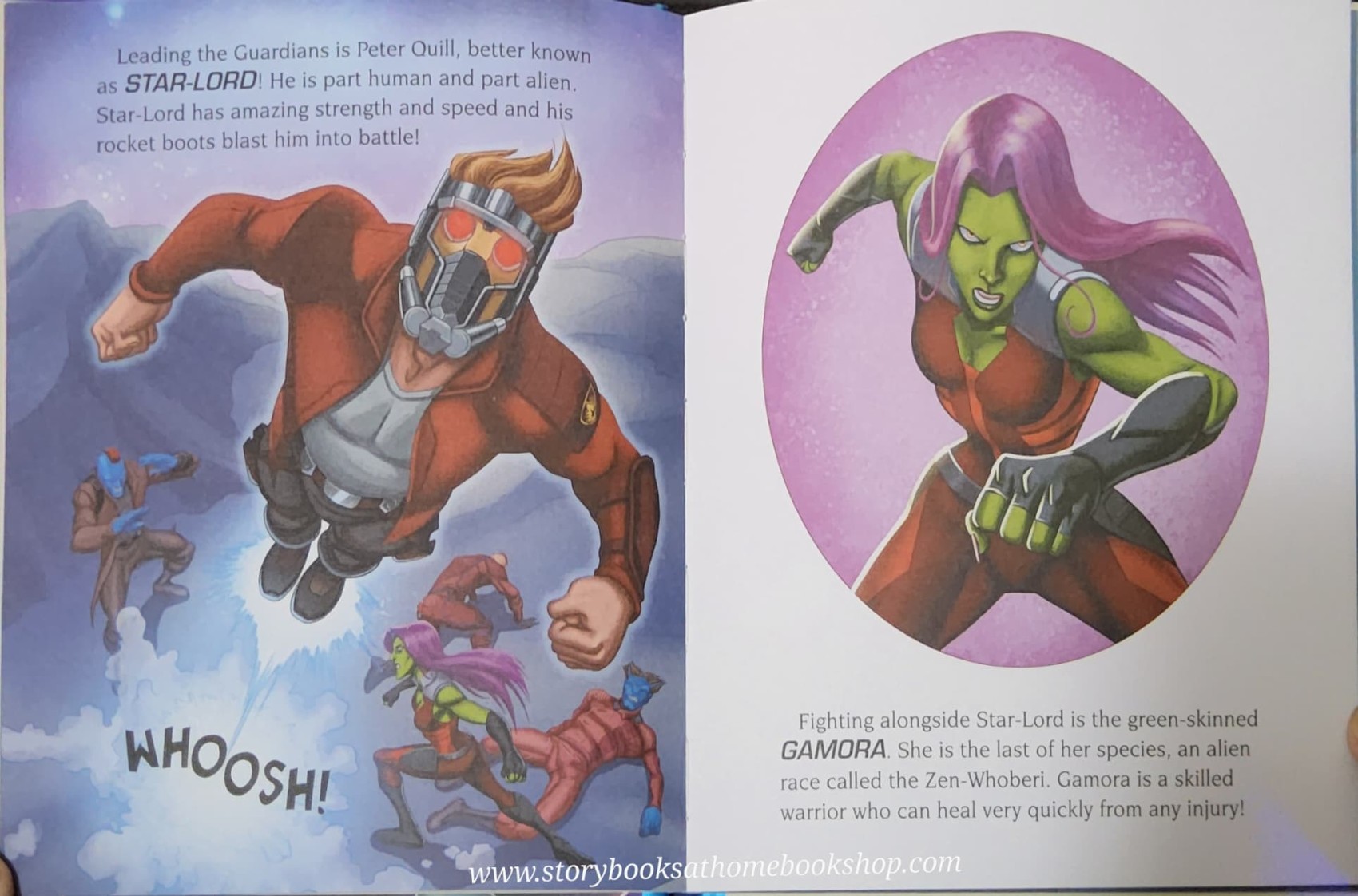 หนังสือนิทานปกแข็ง** 🍅🍅TREASURE COVE STORY:MARVEL GUADIANS OF THE GALAXY