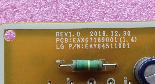 ซับพลายทีวี แอลจี LG ของแท้มืองถอดจากเครื่อง ใช้กับรุ่น 60UJ630T 65UK6100 พาร์ทบอร์ด EAY64511001 EAX67189001