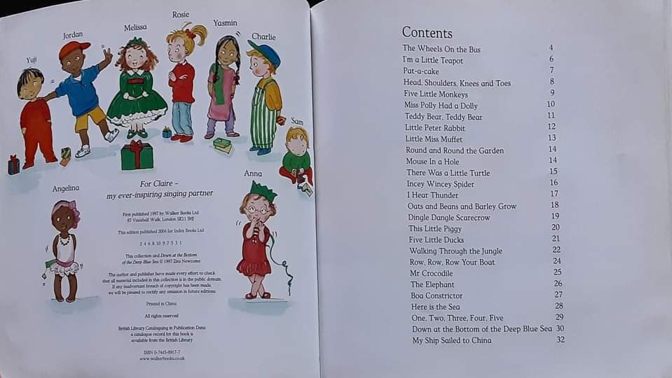 หนังสือนิทานปกอ่อน ** 🍅🍓 Five Little Ducks and Other Action Rhymes