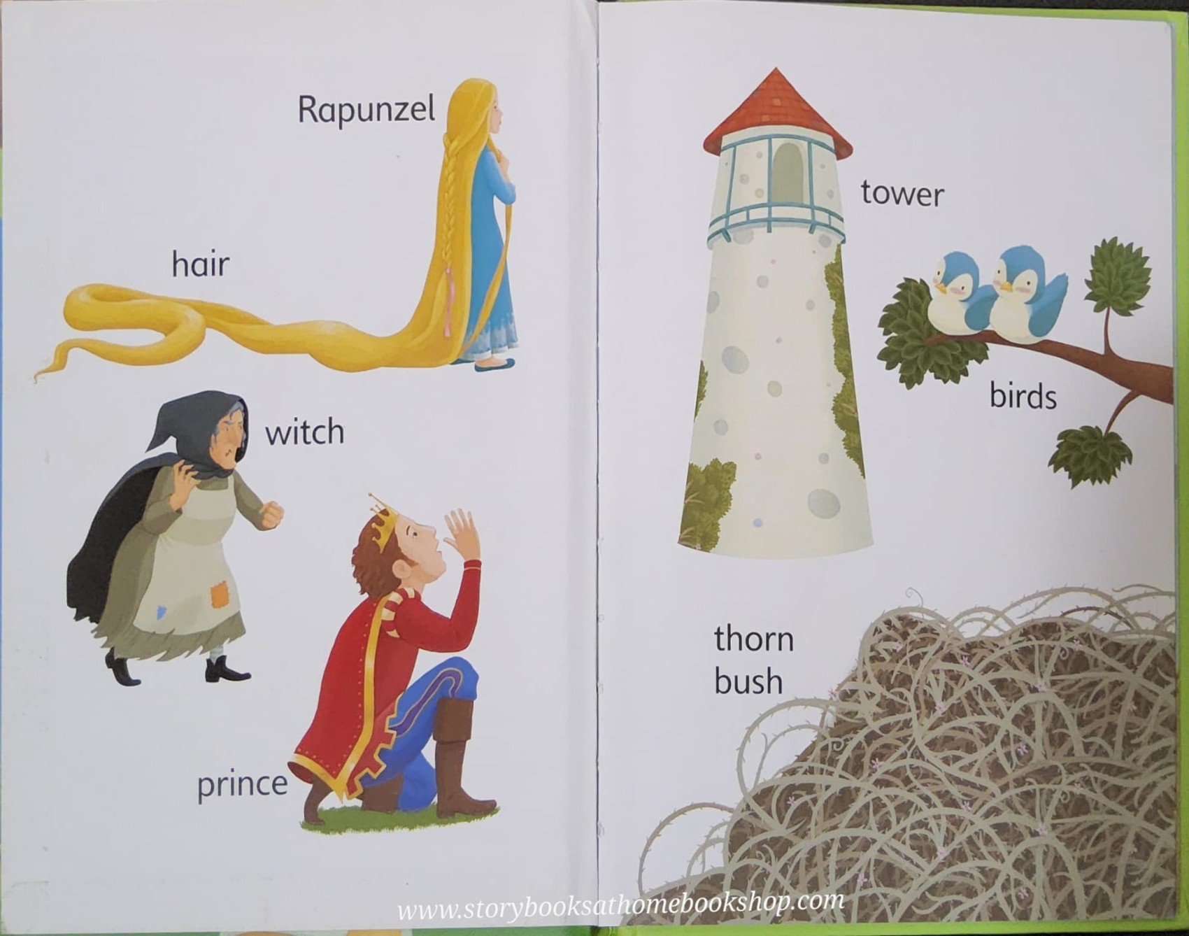 หนังสือนิทานปกแข็ง** 🍅🍓FIRST READERS:RAPUNZEL