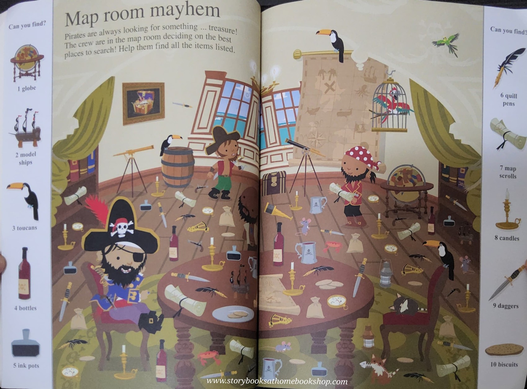 Puzzle Book** ð
ðSEARCH AND FIND: PIRATES SEARCH AND FIND OVER 500 ITEMS!