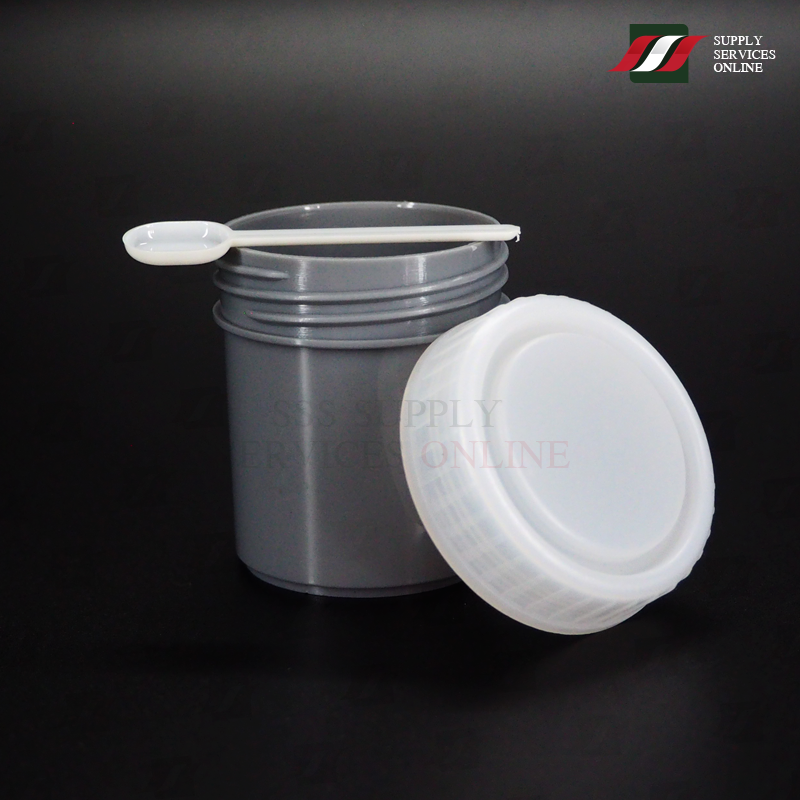 กระปุกเก็บอุจจาระพร้อมช้อน ราคาถูกมาก Container 40mL with Spoon