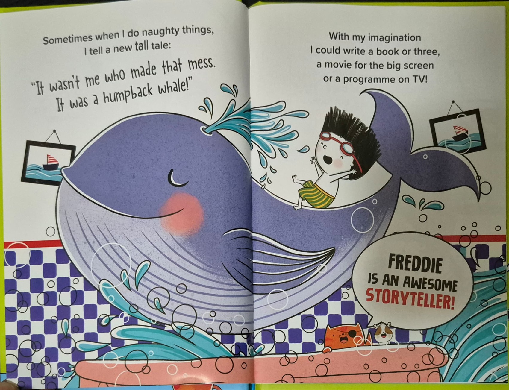 หนังสือนิทานปกแข็ง** 🍅🍓FREDDIE IS AWESOME