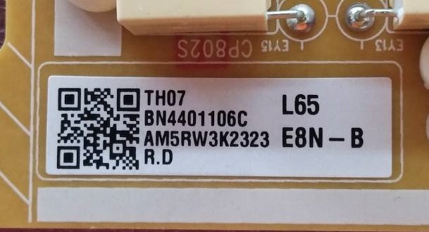 ซัพพลายทีวีซัมซุง SAMSUNG ของแท้มือสองถอดจากเครื่อง พาร์ทBN44-01106C ใช้กับรุ่น QA65Q70BAKXXT QA65Q70CAKXXT QA65Q70DAKXXT