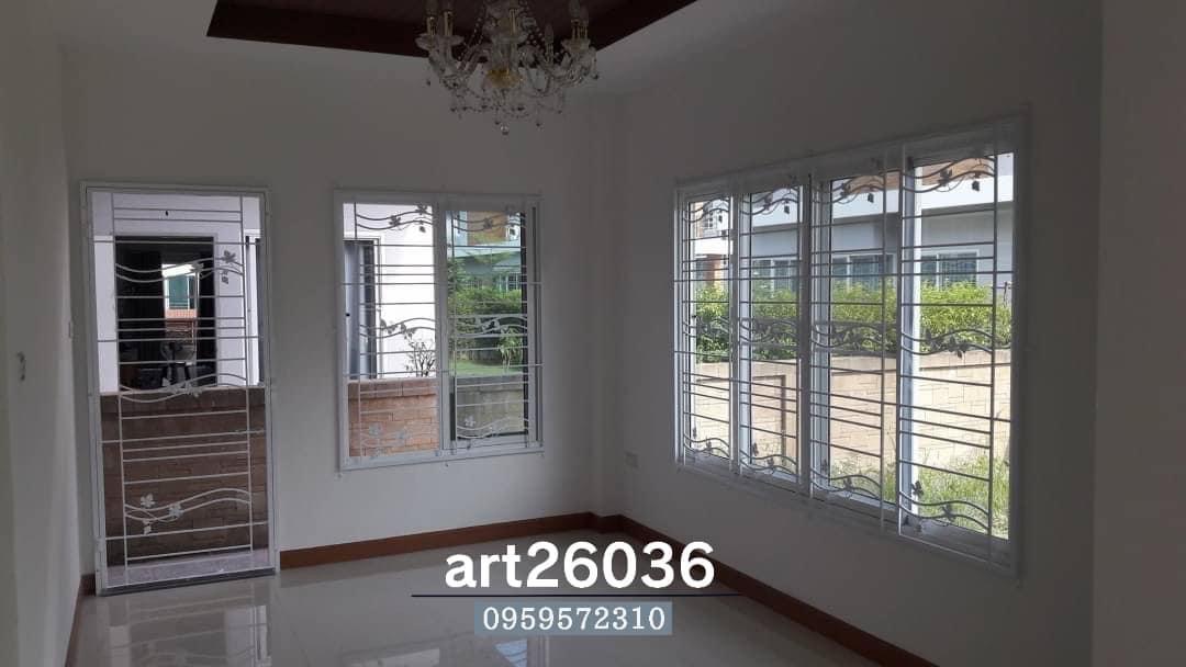 เหล็กดัดหน้าต่าง ลายสวย คุณภาพดี