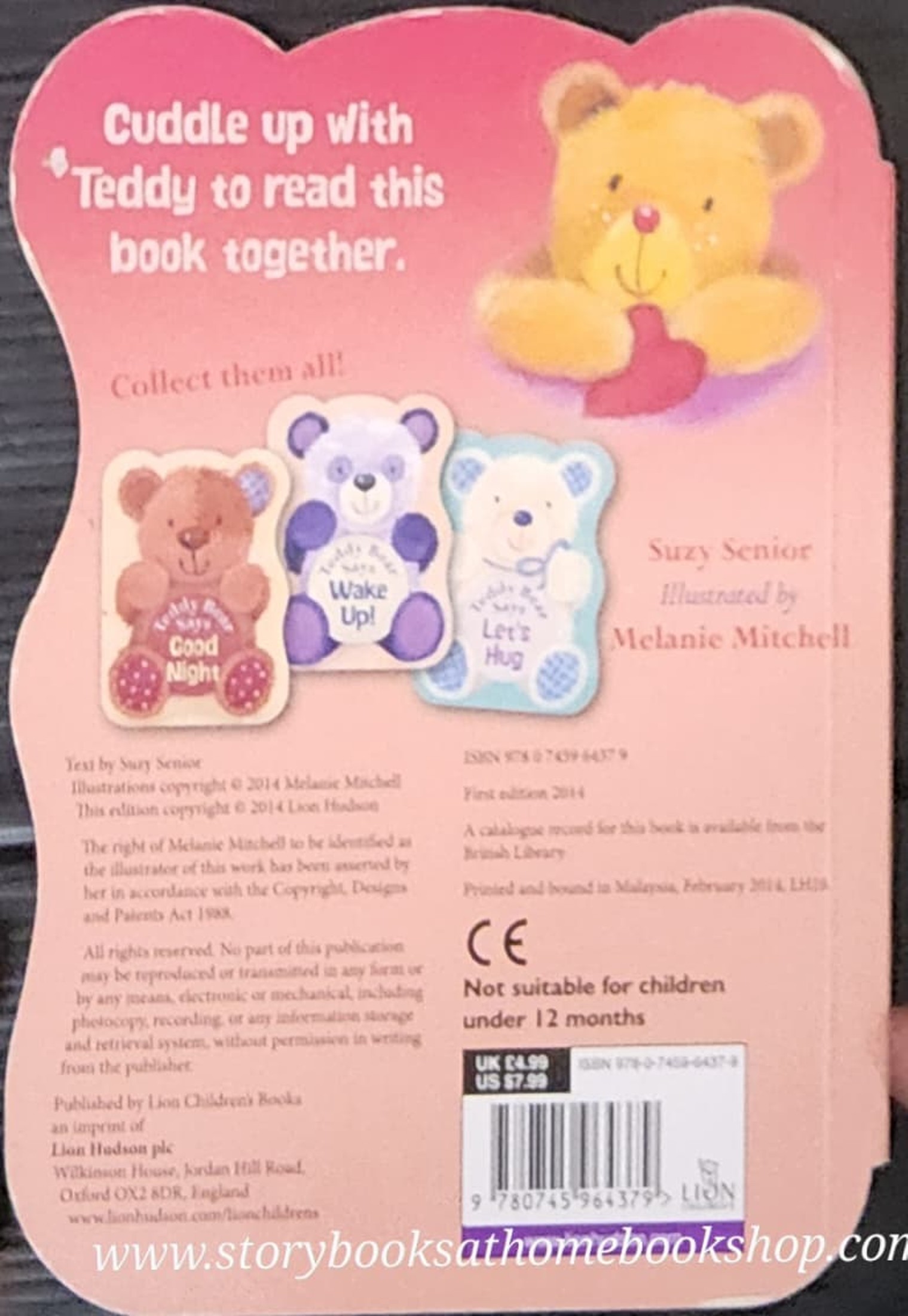 BOARD BOOK** 🍅🍓TEDDY BEAR SAYS I LOVE YOU