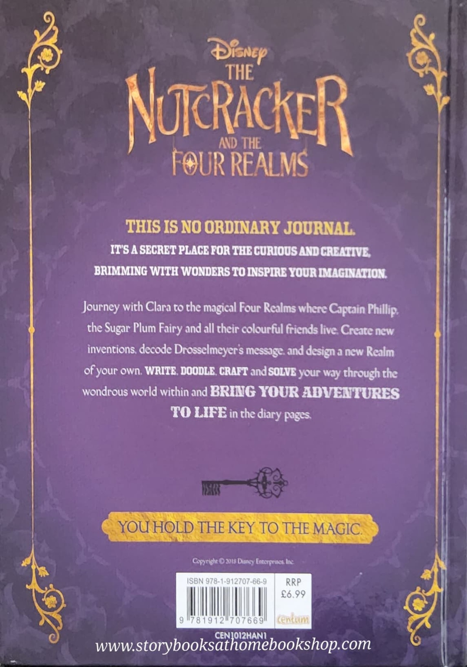 หนังสือปกแข็ง** 🍅🍓DISNEY THE NUTCRACKER AND THE FOUE REALMS UNLOCK YOUR DREAMS