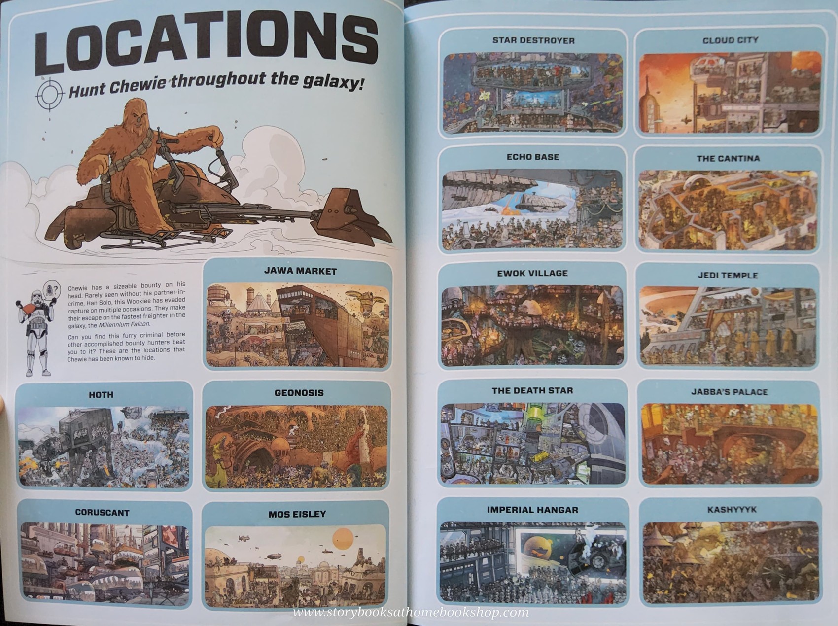 PUZZLE BOOK** ð
ð
STARWARS WHERE'S WOOKIES?