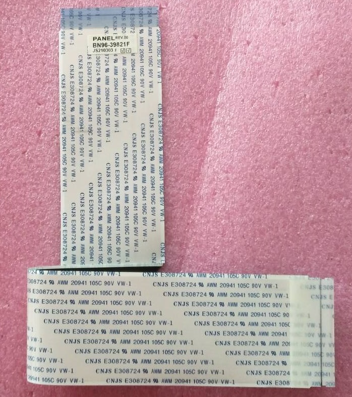 สายแพทีวีซัมซุง SAMSUNG ของแท้มือสองกออดจากเครื่อง รุ่นUA55AU7700 พาร์ทBN96-39821F และรุ่นอื่นที่พาร์ทตรงกัน