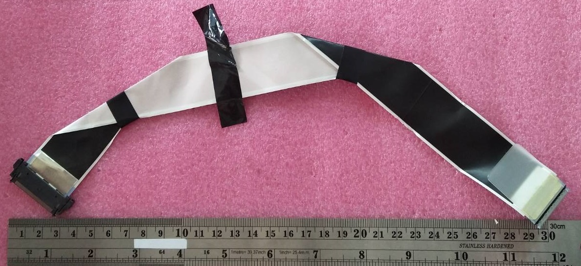 สายแพทีวี ซโนี่ SONY ของแท้ถอดจากเครื่อง รุ่น KD-55X7000E พาร์ท 1-912-074-11