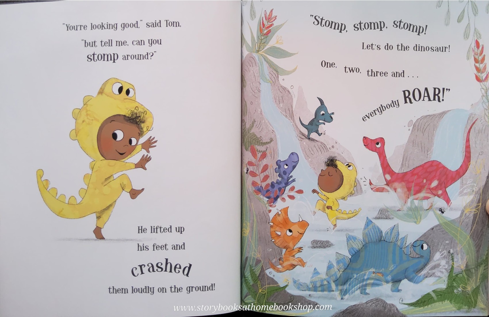 หนังสือนิทานปกอ่อน** 🍅🍓123 DO THE DINOSAUR