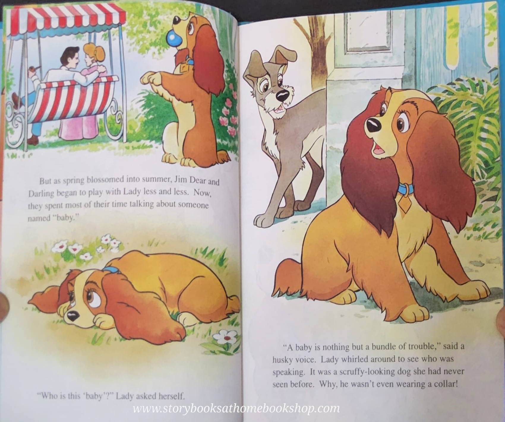 หนังสือนิทานปกแข็ง** 🍅🍅DISNEY LADY AND THE TRAMP