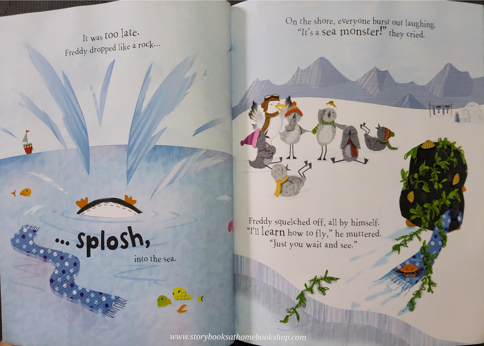 หนังสือนิทานปกอ่อน ** 🍓🍓 FLY,FREDDY,FLY!