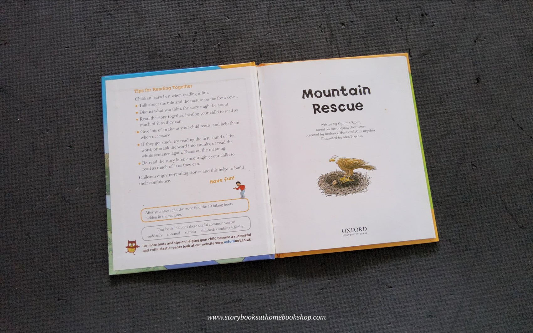 หนังสือนิทานปกแข็ง** 🍅🍅READ WITH BIFF,CHIP&KIPPER: MOUNTAIN RESCUE FIRST STORIES LEVEL6