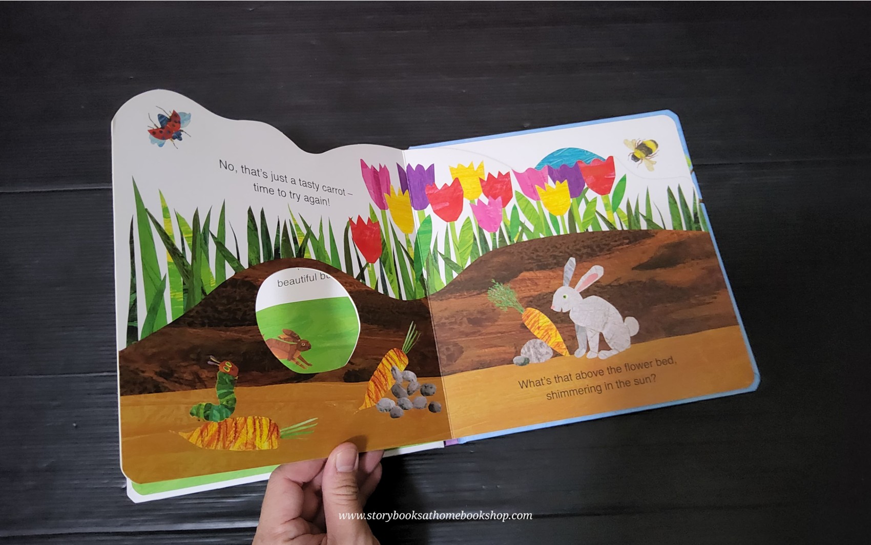 PEEP-THROUGH BOARD BOOK** ♥️THE VERY HUNGRY CATERPILLAR'S ESTER SURPRISE BY ERIC CARLE
