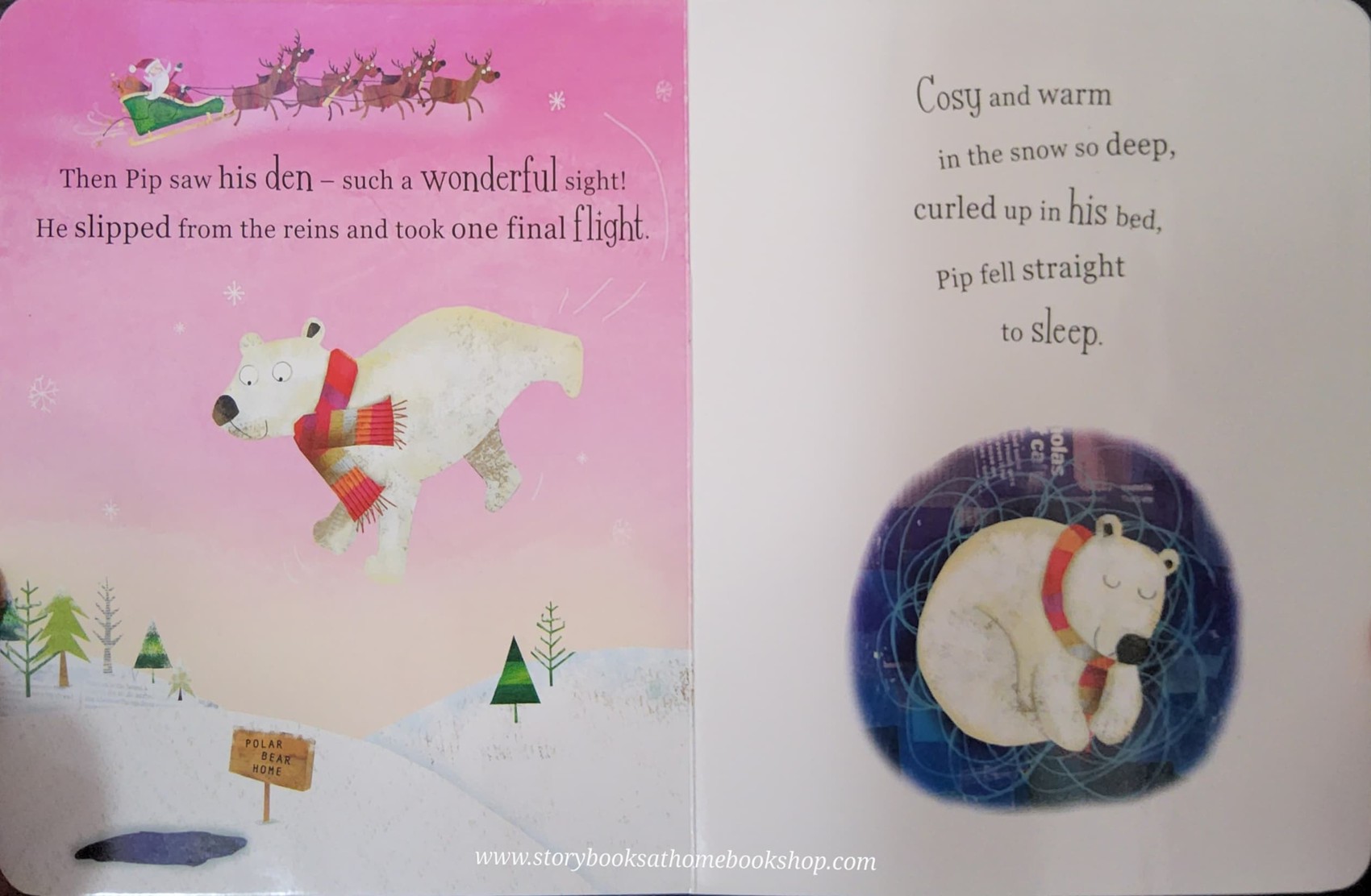 BOARD BOOK** 🍅🍅THE POLAR BEAR WHO SAVED CHRISTMAS