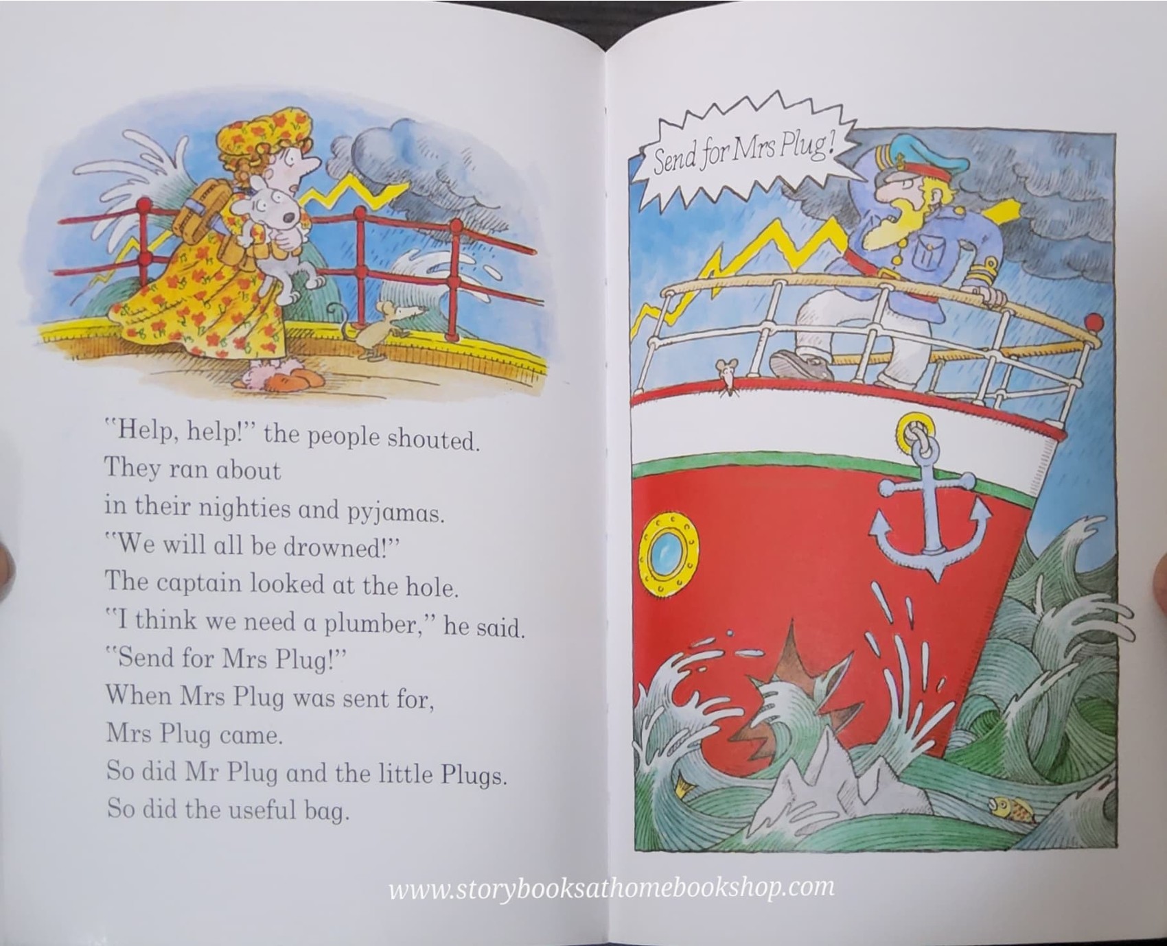 หนังสือนิทานปกอ่อน** 🍅🍓HAPPY FAMILIES:MRS PLUG THE PLUMBER BY ALLAN AHLBERG AND JOE WEIGHT
