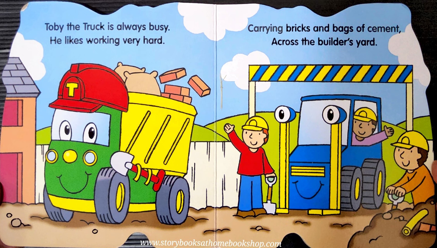 BOARD BOOK** 🍅🍅TOBY THE TRUCK