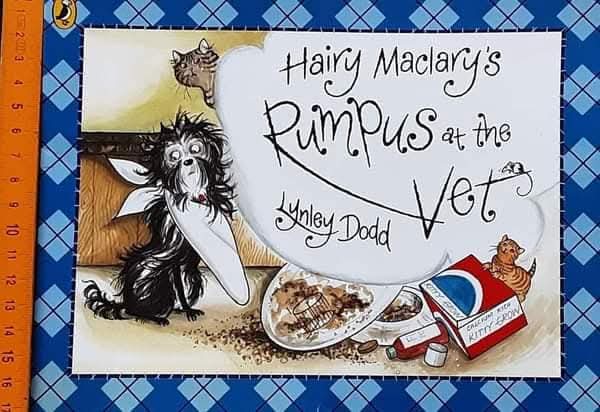 หนังสือนิทานปกอ่อน** 🍅🍓Hairy Maclary's Rumpus at the VET by Lynley Dodd