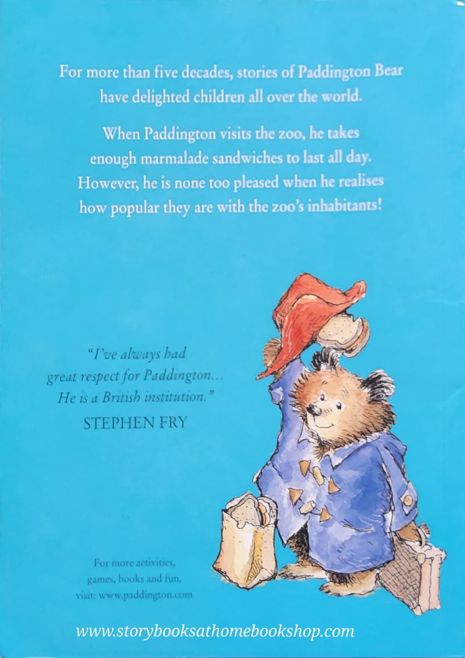 หนังสือนิทานปกอ่อน** ♥️PADDINGTON AT THE ZOO BY MICHAEL BOND